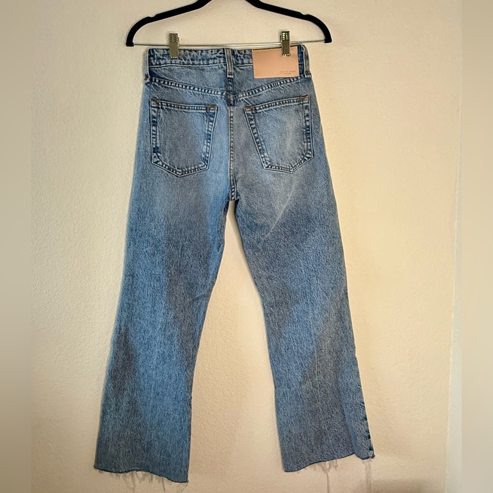 Rag & Bone Maya High Rise Flare Jeans - Picture 2 of 4